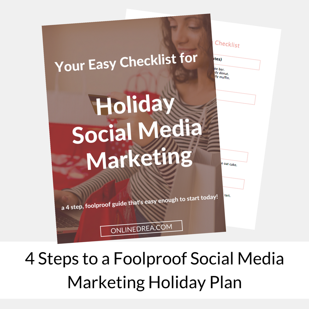 4 Steps to a Foolproof Social Media Marketing Holiday Plan