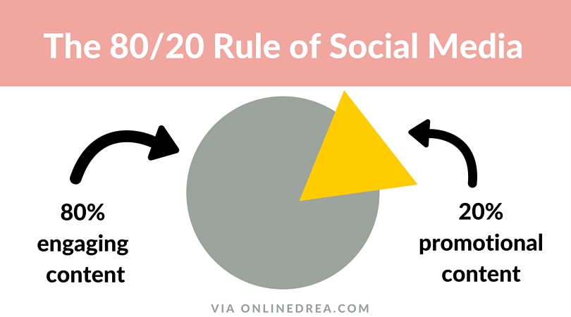 80-20 rule of social media explained