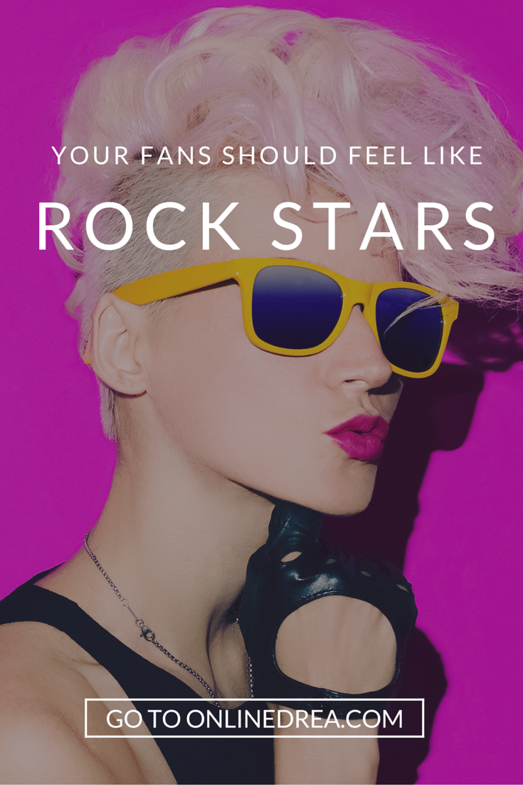 5 Ways to Make Your Fans Feel Like Rock Stars Pinterest