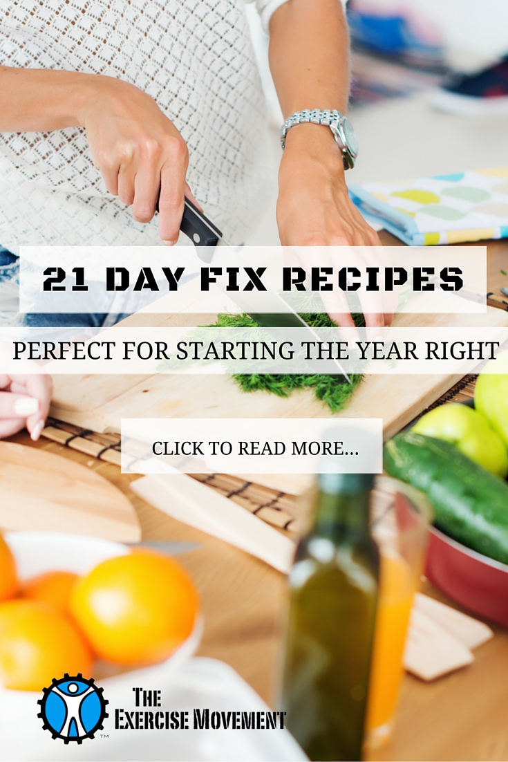 21 Day Fix Recipes Perfect For Starting the Year Right