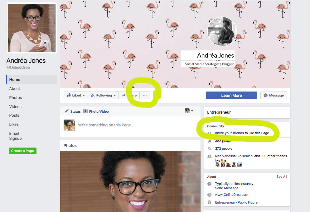 INVITE ALL YOUR FRIENDS TO LIKE YOUR FACEBOOK PAGE