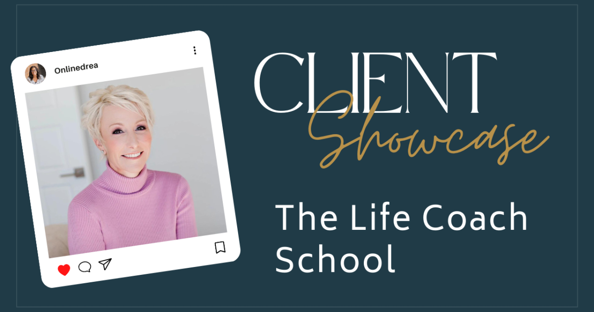 OnlineDrea Client Showcase - The Life Coach School
