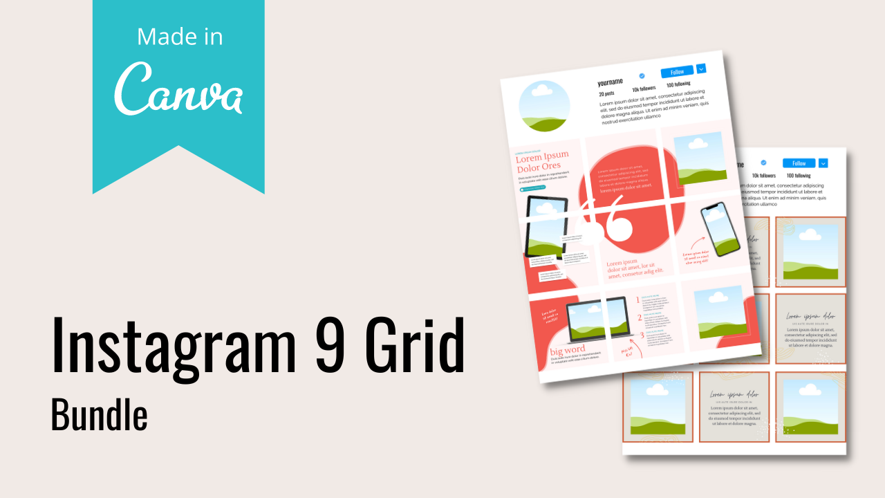 Instagram 9 Grid - Savvy Social School