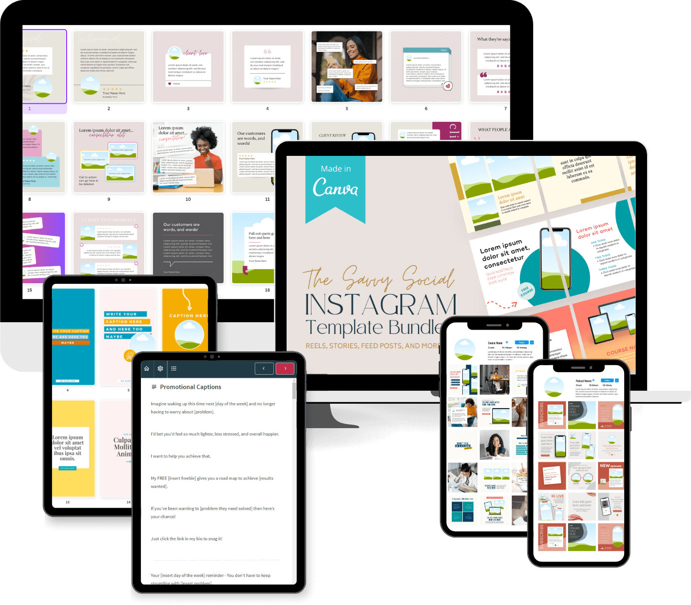 Instagram Template Bundle