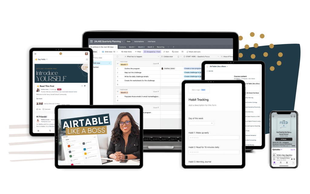 Airtable Like a Boss | Savvy Social School