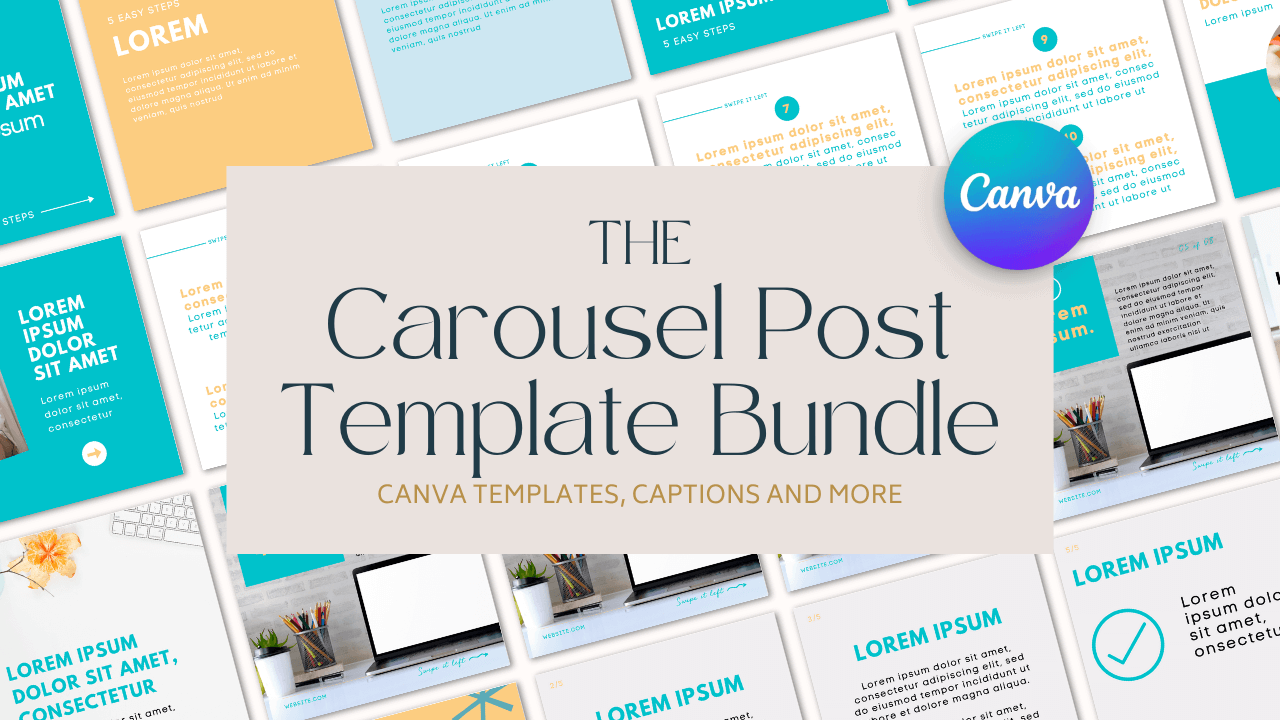 The Carousel Post Template Bundle