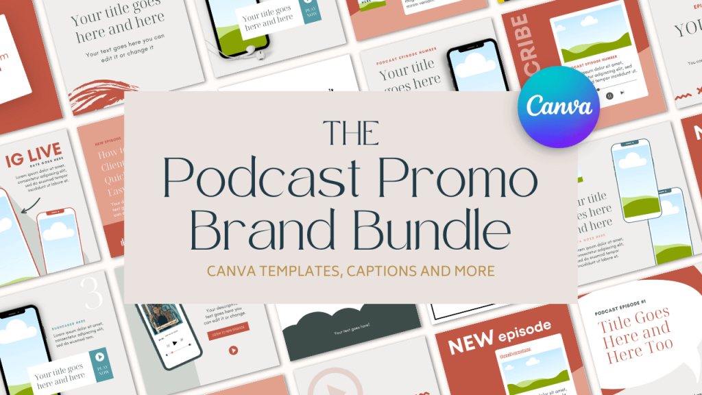 The Podcast Promo Brand Bundle